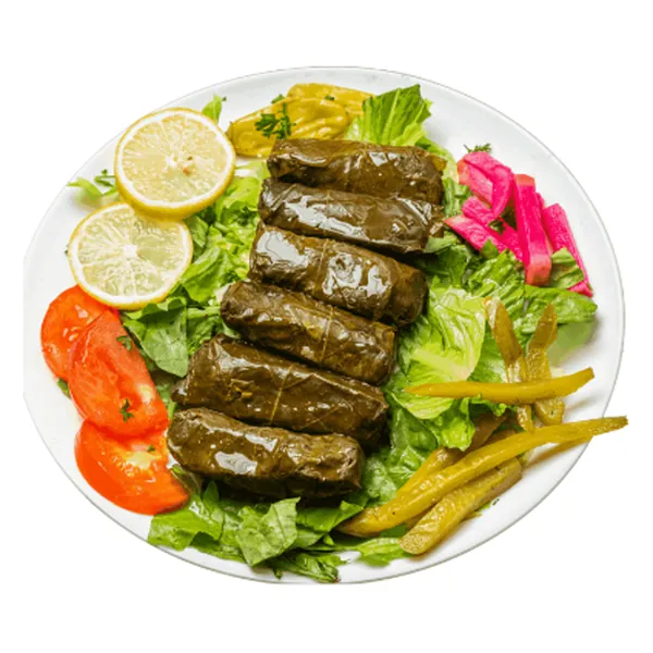Grape Leaves & Hummus